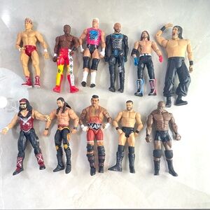 WWE Action Figures Lot Mattel Jakks 1999-2020 Mixed Wrestling Figurines